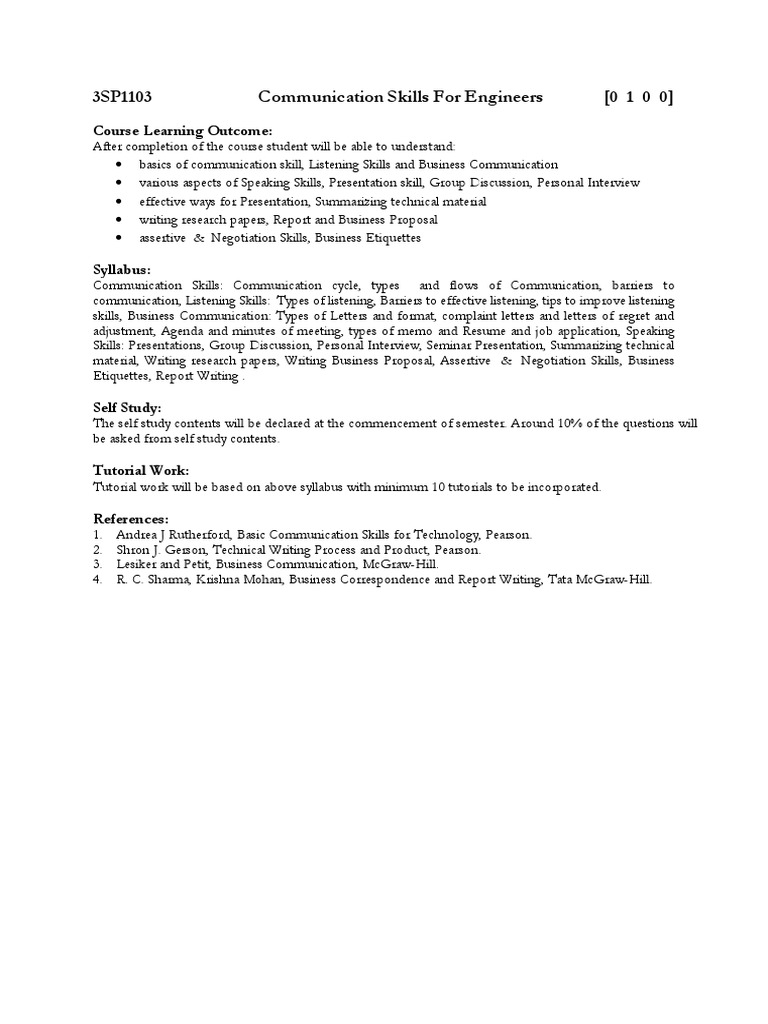 basic communication skills for technology by andrea j rutherfoord